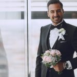stylish groom
